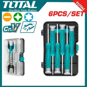 Total 6Pcs Precision Screwdriver Set | THT250PS0601