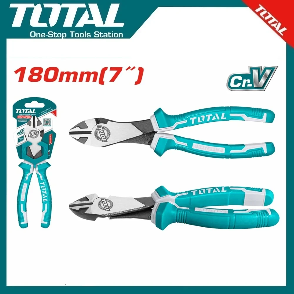 Total High Leverage Heavy-Duty Diagonal Cutting Pliers | THT27716S