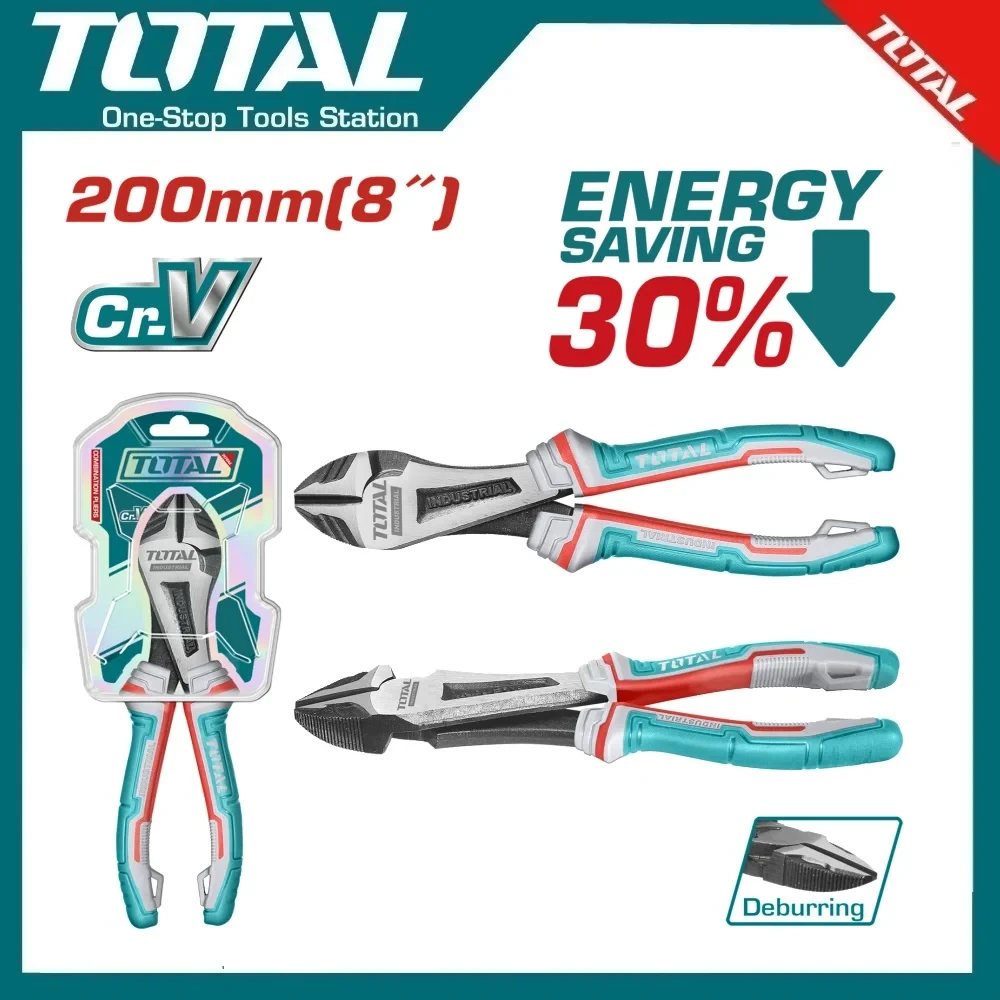 Total High Leverage Heavy-Duty Diagonal Cutting Pliers | THT27816S