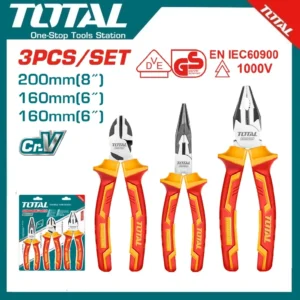 Total 3 Pcs Insulated Pliers Set | THT2K0302