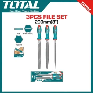 Total 3 Pcs Wood File Set | THT918326