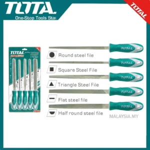 Total 5 Pcs Steel File Set | THT918516