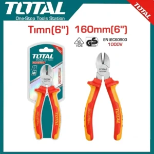 Total Insulated High Leverage Diagonal Cutting Pliers | THTIP2261