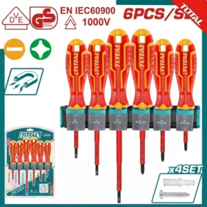 Total 6 Pcs Insulated Screwdriver Set | THTIS566