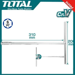Total T-Handle Socket Wrench