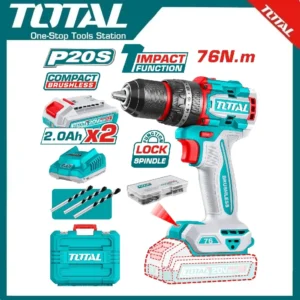 Total Compact Brushless Cordless Impact Drill 20V, 13mm | TIDLI20768