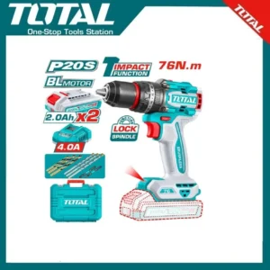 Total Compact Brushless Cordless Impact Drill 20V, 13mm | TIDLI207686
