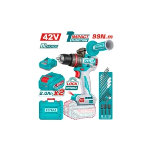 Total Brushless Cordless Impact Drill 42V, 13mm | TIDLI429982