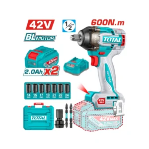Total Cordless Impact Wrench 42V, 1/2" 42V | TIWLI42602