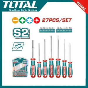 Total 27 Pcs Screwdriver Set | TKSDS2726