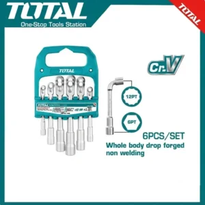 Total L-Angled Socket Wrench Set | TLASWT0601