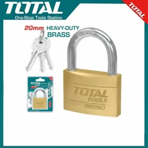 Total Heavy Duty Brass Padlock