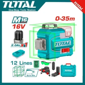 Total Cordless 3D Laser Level 16V | TLL301201