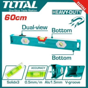Total Spirit Level With Powerful Magnets | TMT26056