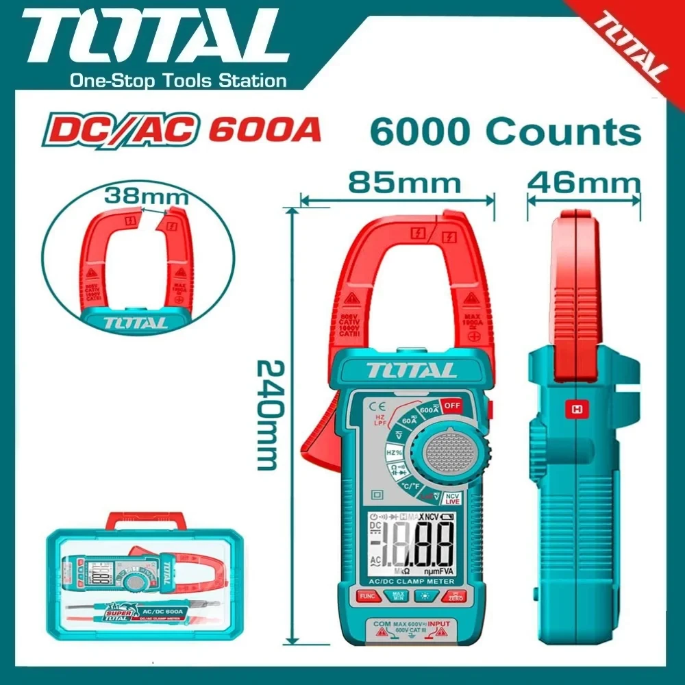 Total Dc/Ac Clamp Meter | TMT766002