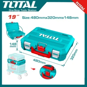 Total 19" Stackable Tool Box | TPBXS102