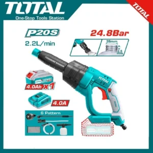 Total Cordless Pressure Washer 20V, 24.8Bar | TPWLI20084