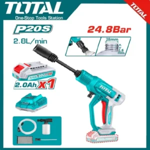 Total Cordless Pressure Washer 20V, 24.8Bar | TPWLI20362
