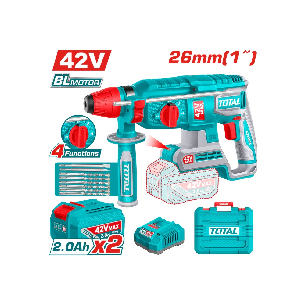 Total Cordless Rotary Hammer 42V | TRHLI422682