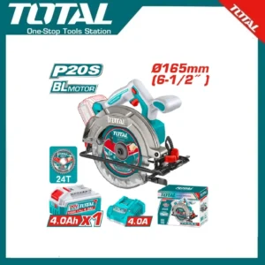 Total Cordless Circular Saw 20V, 165mm | TSLI16523