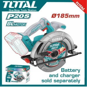 Total Cordless Circular Saw 20V, 185mm | TSLI1851