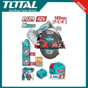 Total Cordless Circular Saw 42V, 185mm | TSLI4218511