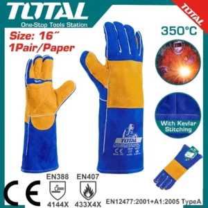 Total Welding Leather Gloves 16inch | TSP15216