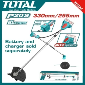 Total Cordless String Trimmer And Brush Cutter 40V | TSTLI20018