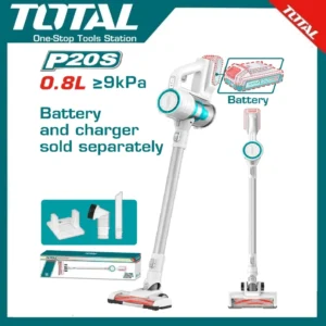 Total Cordless Vacuum Cleaner 20V, 0.8L | TVLI20061