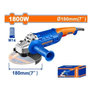WADFOW Angle Grinder 1800W, 180mm | WAG851801