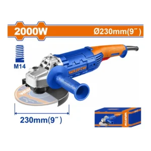 WADFOW Angle Grinder 2000W, 230mm | WAG852001