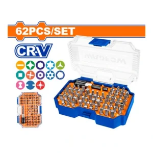 WADFOW 62 Pcs Screwdriver Bits Set | WBS3B62