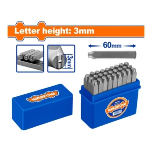 WADFOW 27 Pcs Letter Punch Set | WCC9273