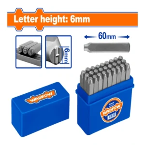 WADFOW 27 Pcs Letter Punch Set | WCC9276